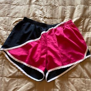 Pony running shorts with liner.